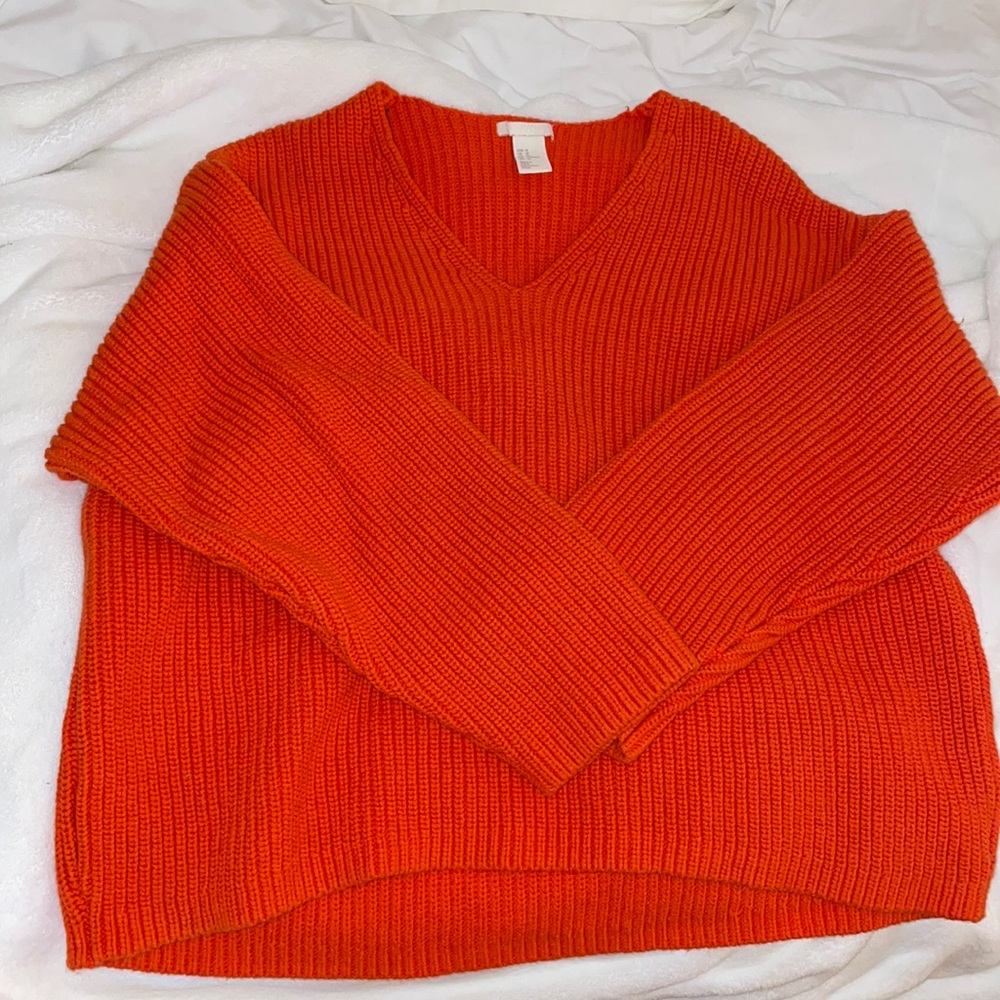 Thick knit sweater